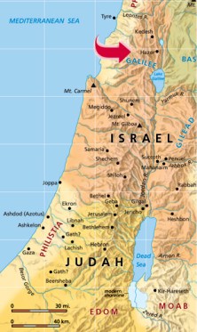 Hazor Map